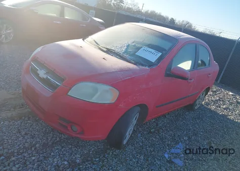 2010 Chevrolet Aveo Lt из США, поврежденный, VIN KL1TG5DE2AB045661
